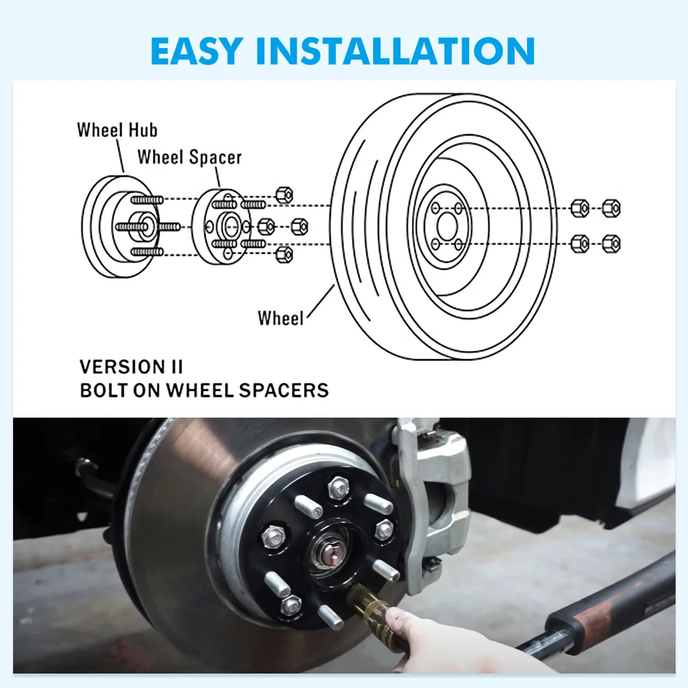 2pcs Wheel Hub Gasket Widening 15mm/0.59in Hubcentric Wheel Spacer Adapter For Model 3 RWD AWD Car Styling Accessories