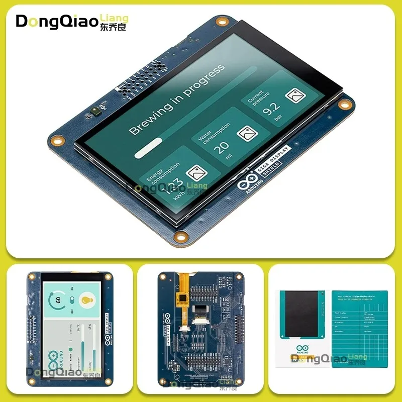 Arduino GIGA Display Shield WIFI R3 ASX00039 SOCKET 2ROW 20POS VERTICAL PASS THROUGH Italian new original authentic