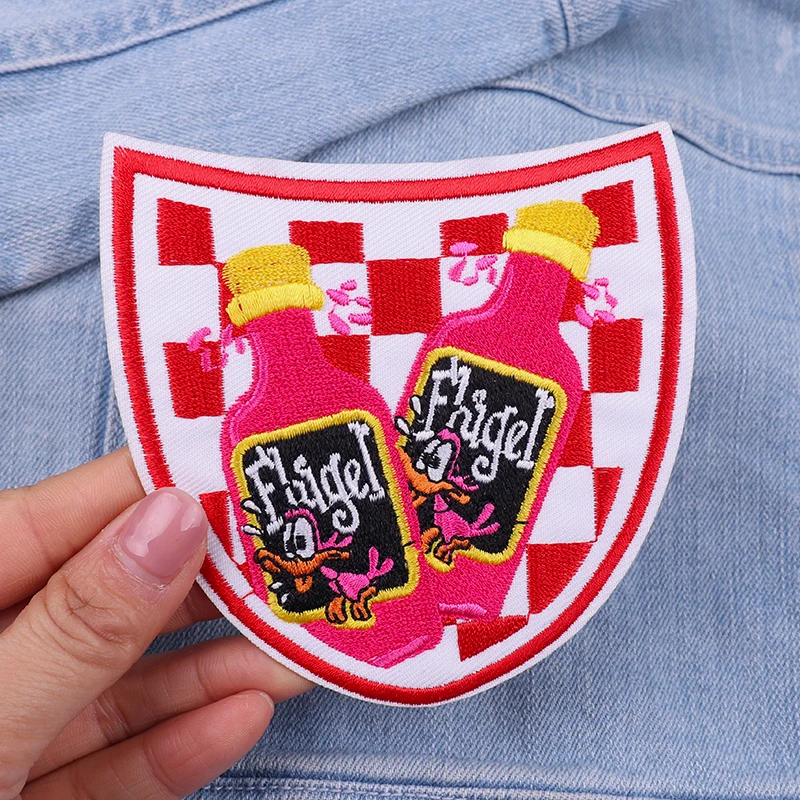 Nieuwe Nederland Oeteldonk Embleem Borduurpatch Opstrijkbare Patches Kikker Badge Carnaval Voor Nederland Patches Voor Kleding DIY