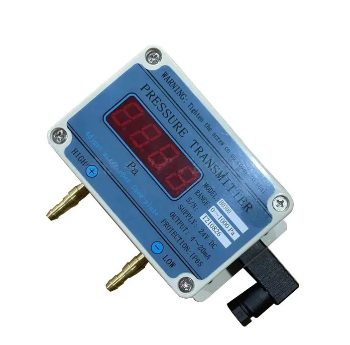 

0-1000pa Industry differential pressure transmitter differential pressure sensor