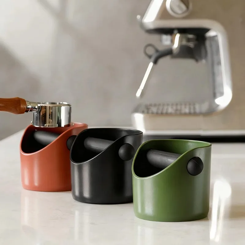 Coffee Powder Slag Barrel ABS Plastic Barrel Round Mini Slag Tank Semi-automatic Coffee Machine Special Slag Box