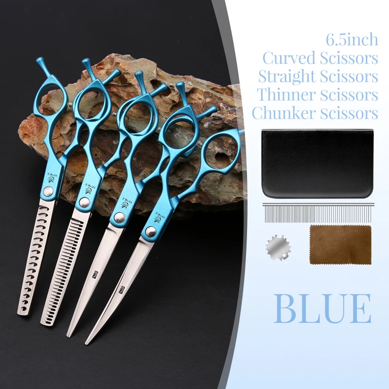Fenice 6.5 Inch Professional Dog Grooming Scissors Set 9
