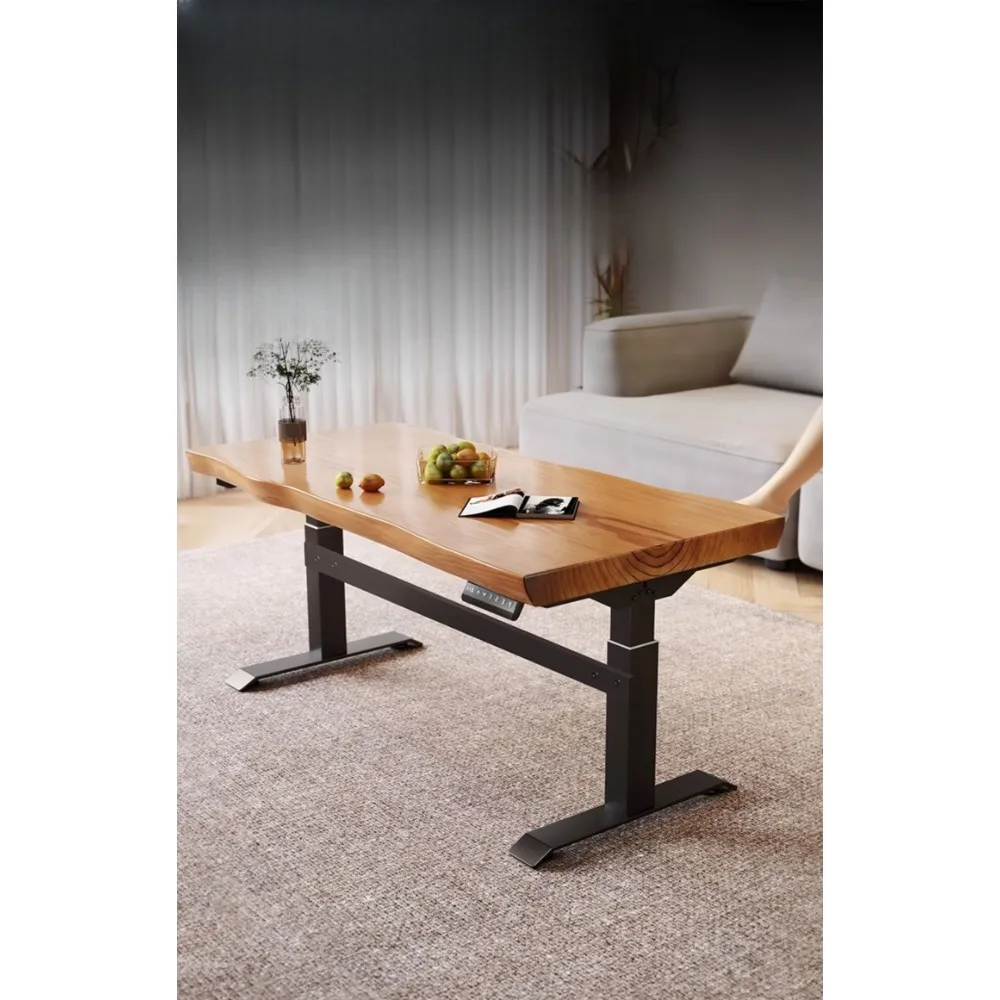 able and dining table dual-purpose electric intelligent living room, household solid wood high tea table, dining table