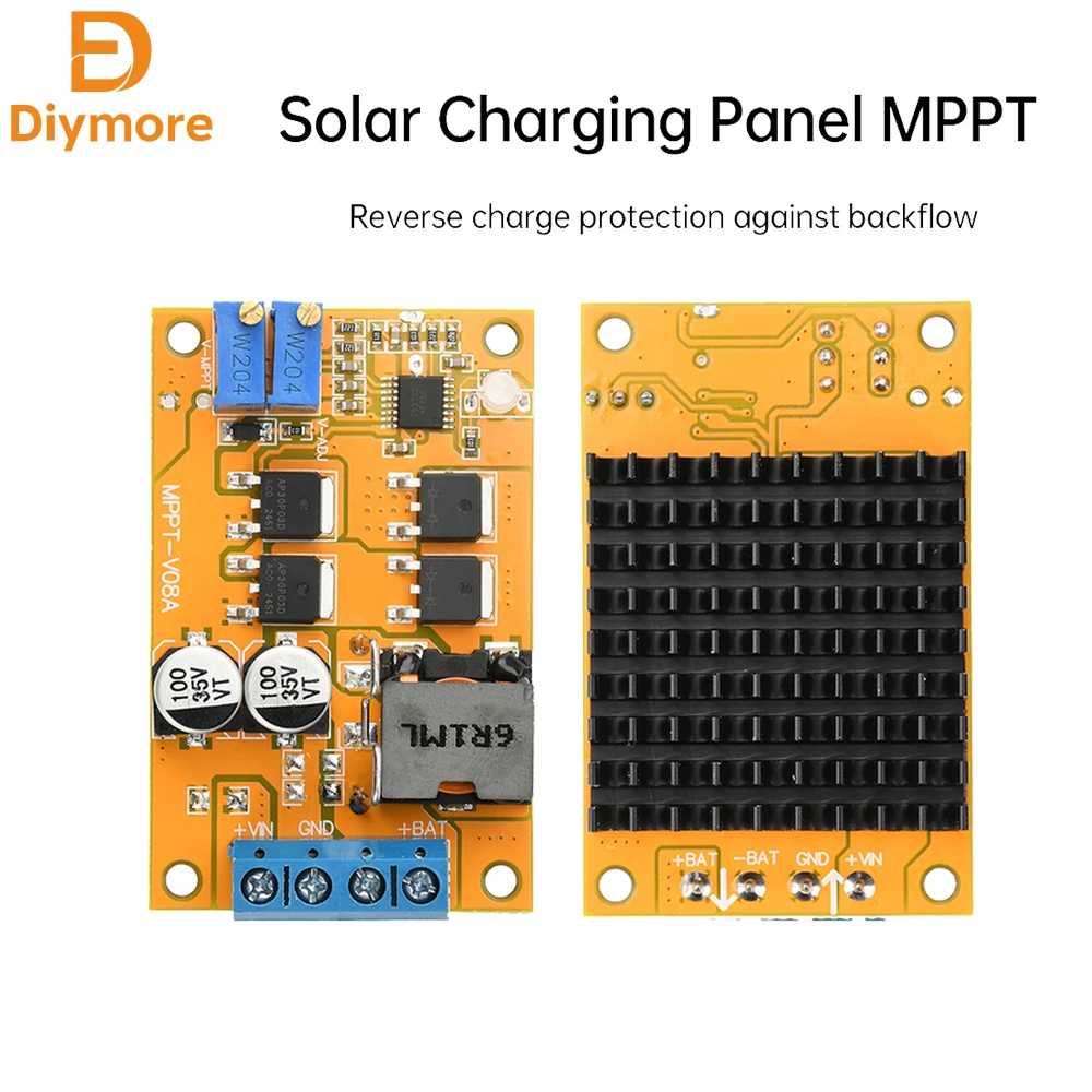 DC 8-28V 5A 100W MPPT Solar Panel Regler Controller 9V 12V 24V Auto Schalter Solar Lade Panel Temperatur: -40 ° C bis +85 ° C