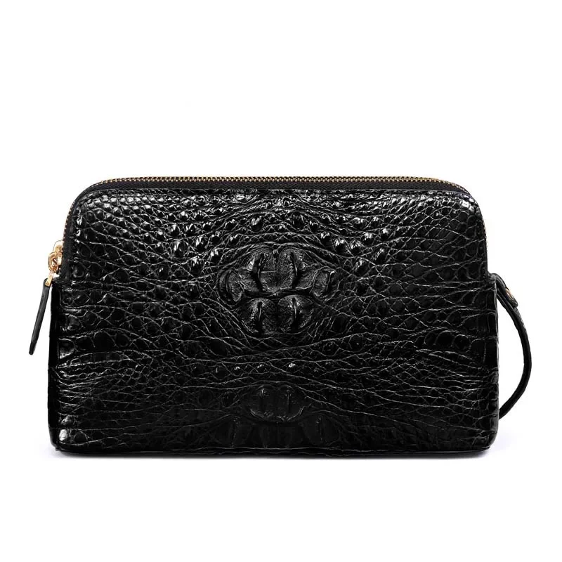 

Yuany новая мужская мужская сумка-клатч из крокодиловой кожи