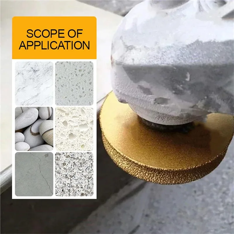

High Quality-Edge Diamond Grinding Wheel, 3 Inch Profile Hand Diamond Wheel, Round Dry Vacuum Brazed Diamond Grinding Wheel,Edge