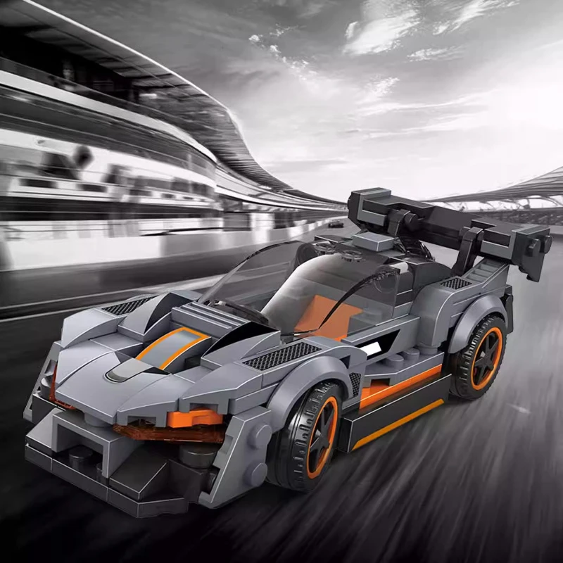 

SEMBO Supercar Racing Building Blocks Children's Trendy Play Hand-assembled Sports Car Model Educational Toy Collection Gift