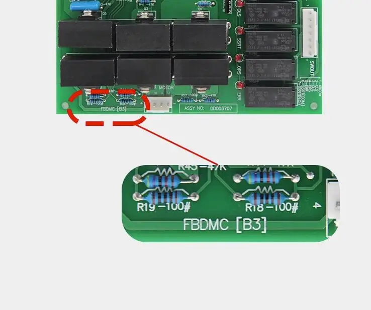 Original Yongda Elevator Door Motor Board FBDMC (B1) (B2) (B3) Driver Board NO: DD003707/DD007643