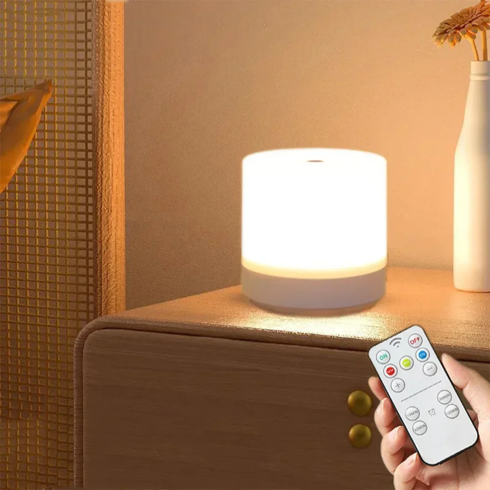 

3 Modes Dimming Table Lamp Bedroom Eye Protection For Kids Gift LED Book Lamp Touch Bedside Lamp Small USB Charging Night Light