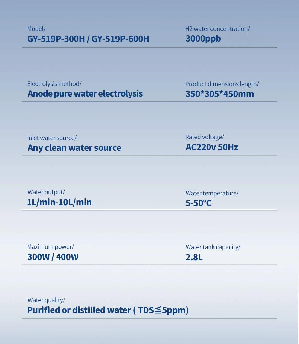 SUYZEKO Ganzhaus-Wasserstoffwasser-Maschine Wasserstoff-Badgenerator für Heim-SPA-Wellnesszentrum Wasserstoffreiches Wassersystem – Detail 13