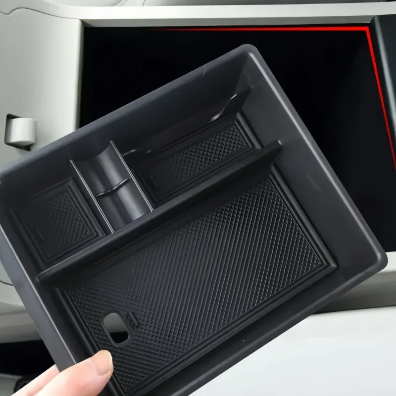 For Hyundai Tucson NX4 2021 2022 2023 2024 Storage Box Armrest Box Tray Organizer Central Console Container Holder Accessories view 2