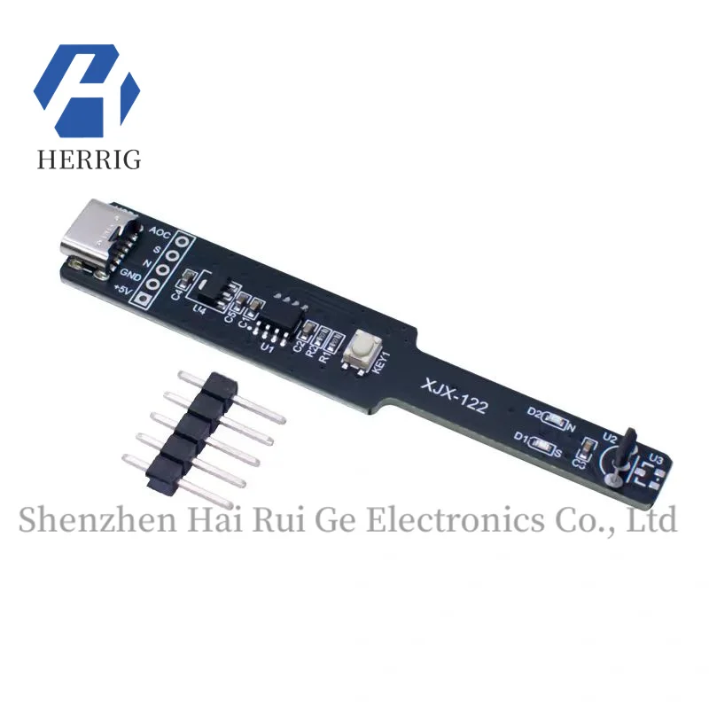 

Hall sensor detects magnetic field strength, sensing switch, magnetic pole magnet, north and south pole identification pen NS re