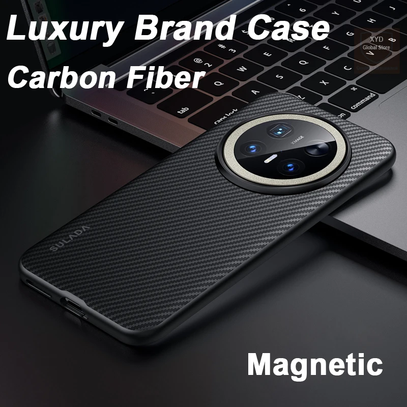 For Huawei Mate 70 Pro Case Carbon Fiber Kevlar Skin Brand Phone Case For Huawei Mate 70 Pro Mate70 Plus Cover Shell Bag Bumper