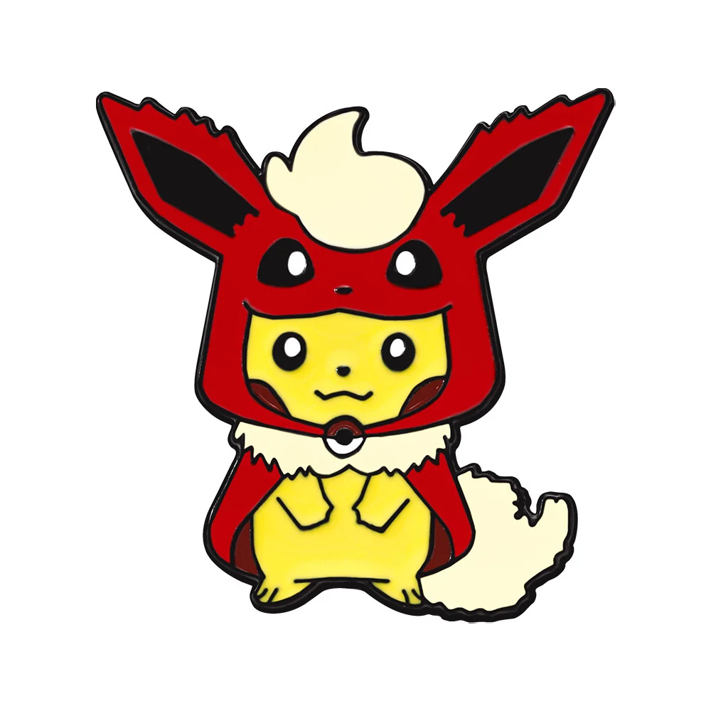 9Pcs Anime Pokemon Lapel Pins Cute Monster Cool Game Brooches for Women Lapel Pins Badges Metal Badge Clothing BackPack Jewelry view 5