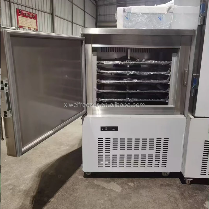 10F-45℃ Fully Automatic Commercial Explosion Refrigerator Single-Temperature Quick Freezing Machine for Seafood for Quick Frozen