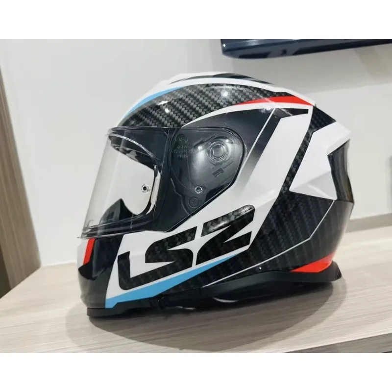 

LS2 Helmet Men's Motorcycle Double Lens Locomotive Kart Full Helmet Women's Anti-Fogging Four Seasons Universal Winter FF800