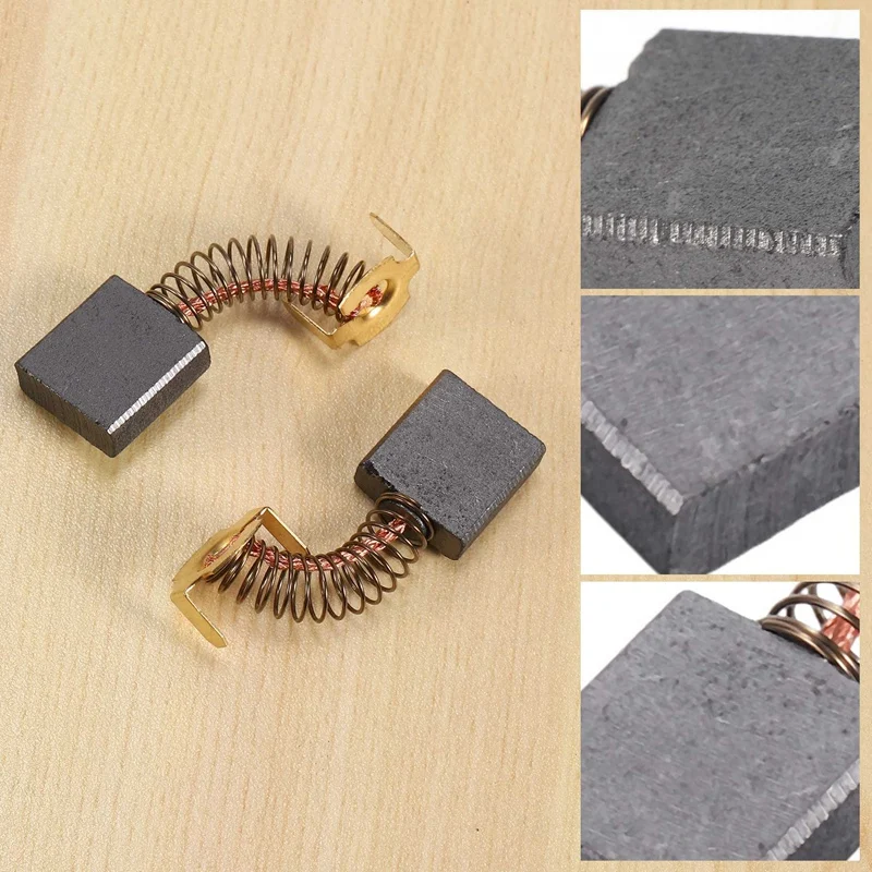 6-PACK 614367-00 Carbon Brushes Replacement Carbon Brushes For DW703 DW713,DW715,Also Replaces 5140024-30,Hitachi 999044