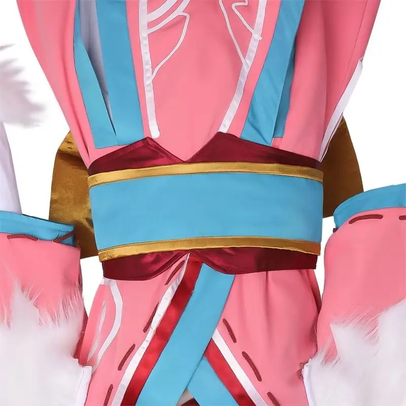 

Game LOL Spirit Blossom Kindred Cosplay Costume Adult Women Eternal Hunters Costume Custom Made