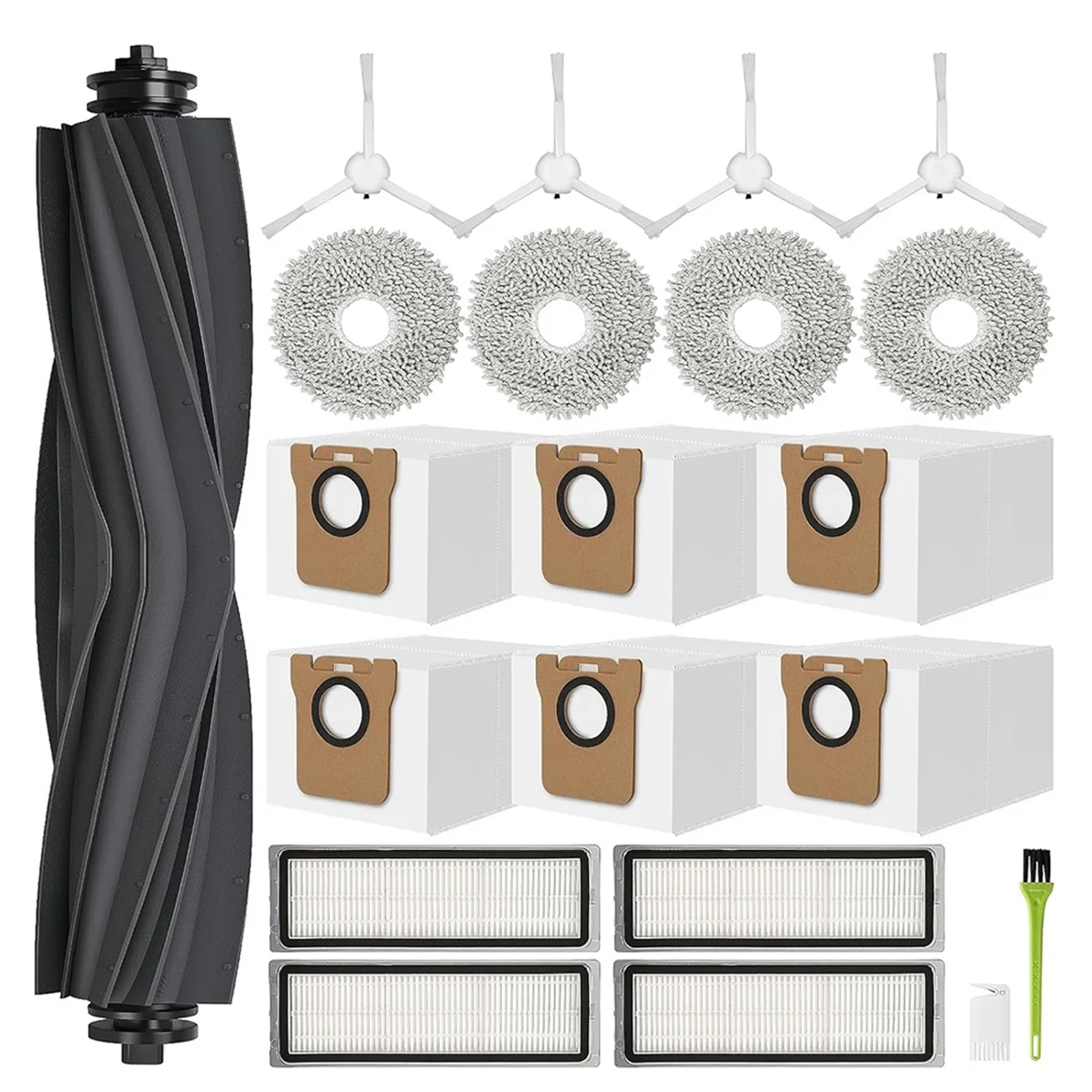 Peças de reposição do aspirador robô, Acessório com sacos de poeira, Mop Wipe, Acessórios para Dreame L10s Ultra, L10 Ultra