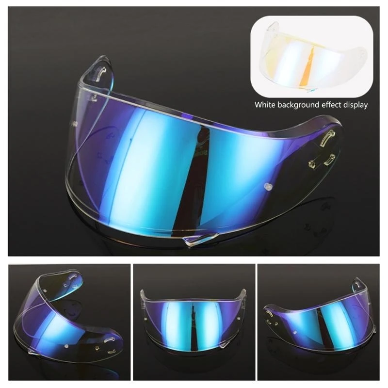 Y4UA Long Lasting Helmets with Anti Fog Coating Colorful Lens for Neotec II