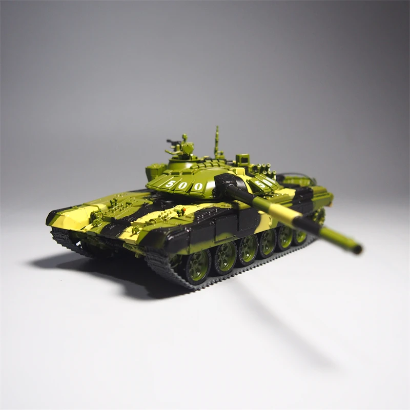 1:43 Scale Plastics T72B3 Toys Tank Chariot Model Militarized Combat Track Type Classics Nostalgia Adult Souvenir Gifts Display