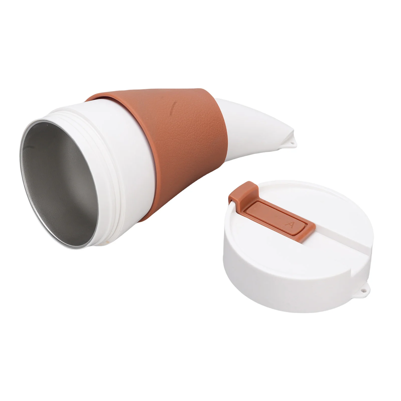 

Кофейная чашка из козьего рога, кофейная кружка из козьего рога, 230 мл, дорожная кофейная чашка, термовакуумная чашка из нержавеющей стали с ремнями для крышки, многоразовая