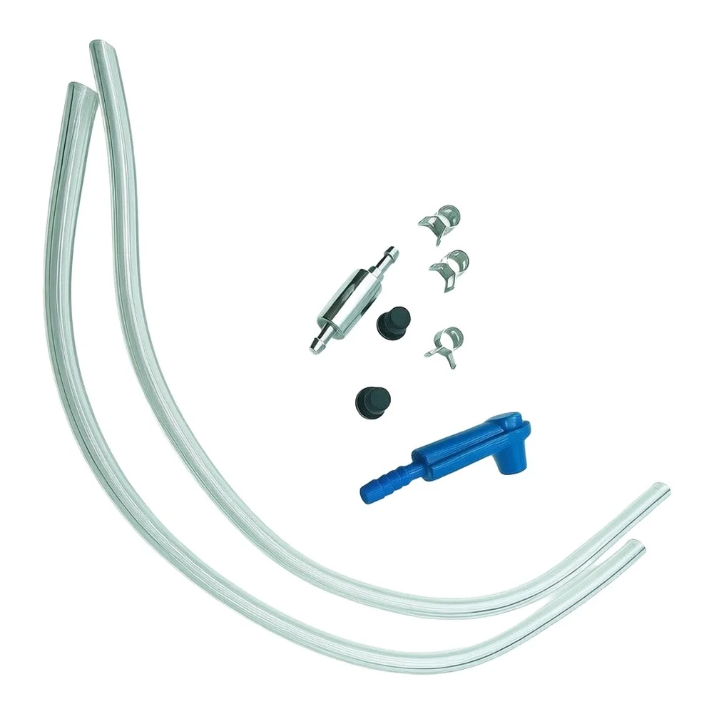 Brake Bleeder Kit With One-Way Check Valves Quick-Connect Hose For Motorcycle Hydraulic Brake And Clutch Fluid Changing
