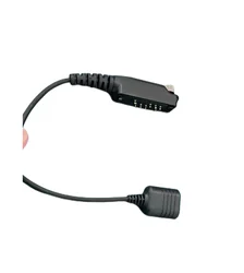 Cable adaptador de Radio a K para walkie-talkie SEPURA STP8000, 2 pines, adecuado para STP8030, STP8035, stp8038, accesorios de micrófono para auriculares