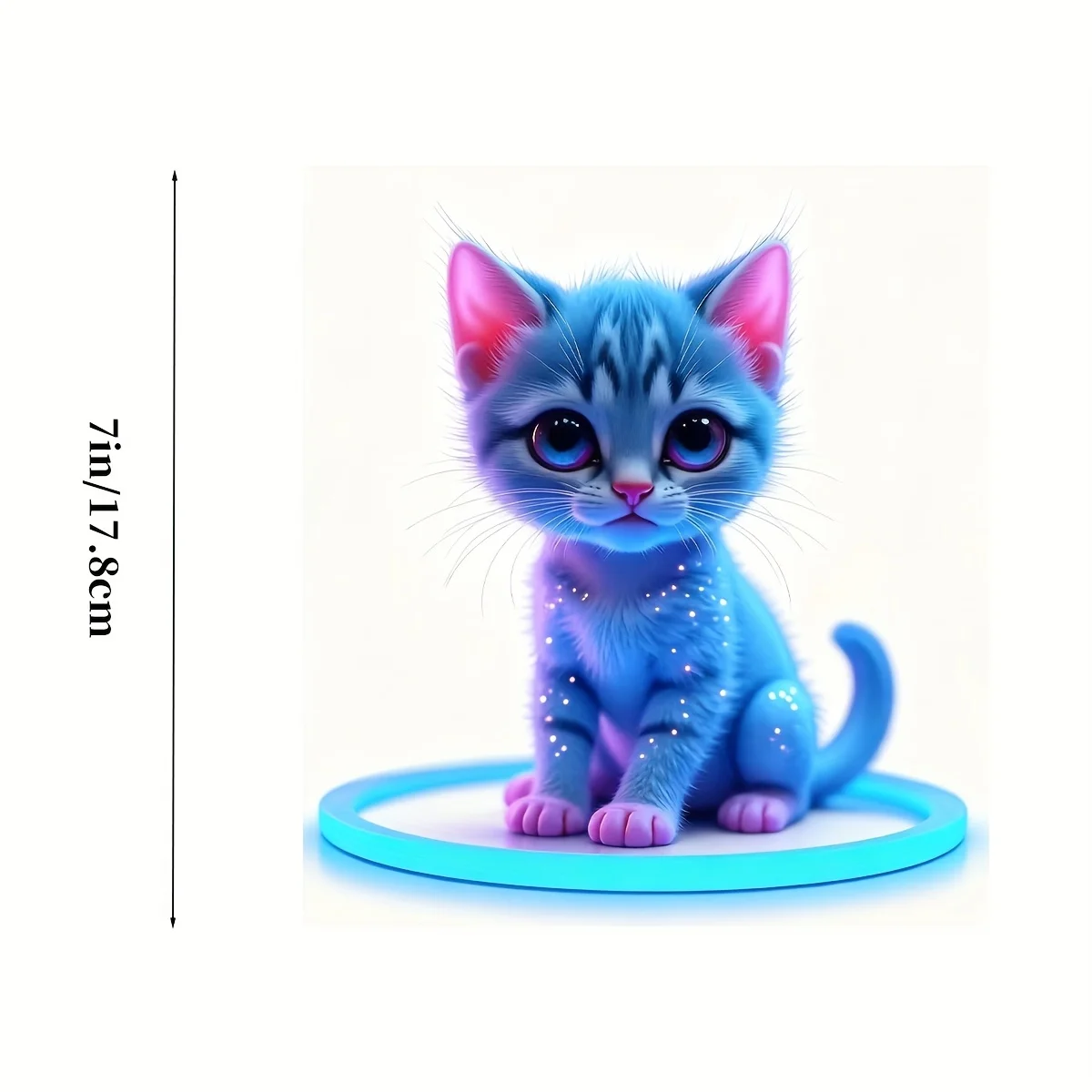 Cat Vinyl Sticker, Waterproof Decal For Car Laptop Water Bottle Truck Phone Motorcycle Window Wall