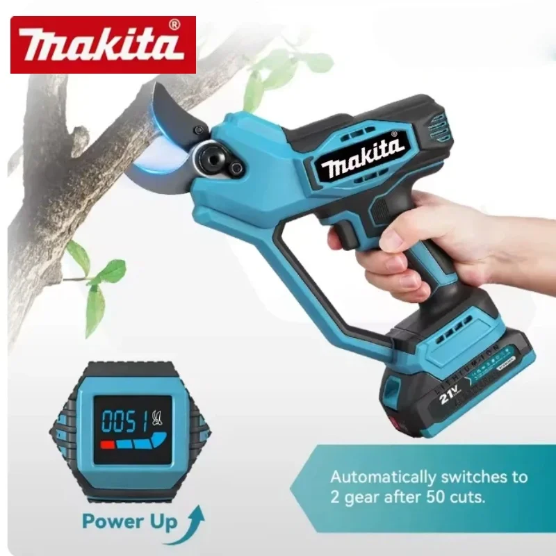 

Аккумуляторные бесщеточные электрические секаторы Makita AI с 2 скоростями для обрезки деревьев и бонсай