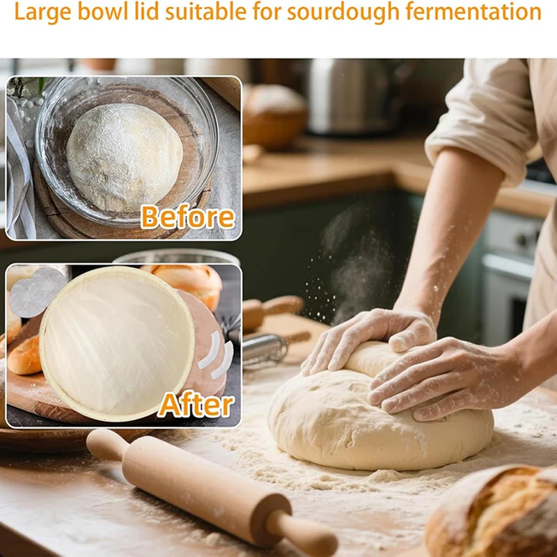 100 pz Usa E Getta Copertura Per Alimenti Involucro di Plastica Durevole Elastico Coperchi Per Alimenti per Ciotole Piatto Elastico Coperture Per La Cucina Sacchetto di Risparmio Alimenti