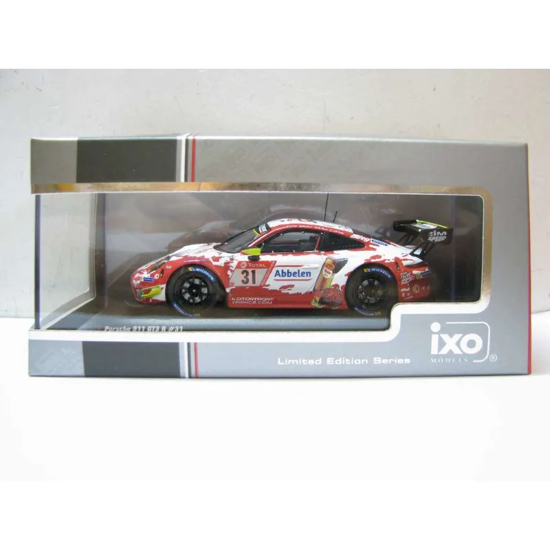 

Diecast IXO 1:43 Scale PORSCHE 911 GT3 R #31 2020 LEGT4304 Alloy Car Model
