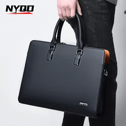 Men Business Briefcase for Husband Shoulder Bag MaLE Laptop Briefcases Bags Large Capacity Men's Handbag Bolso Grande Mujer