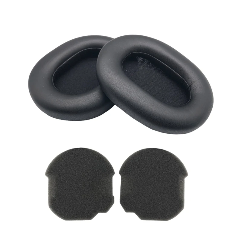 Soft Protein Leather Earpads Enhances Headphones Auditory Sound For WH-1000XM5 WH1000XM5 Over Ear Headphones