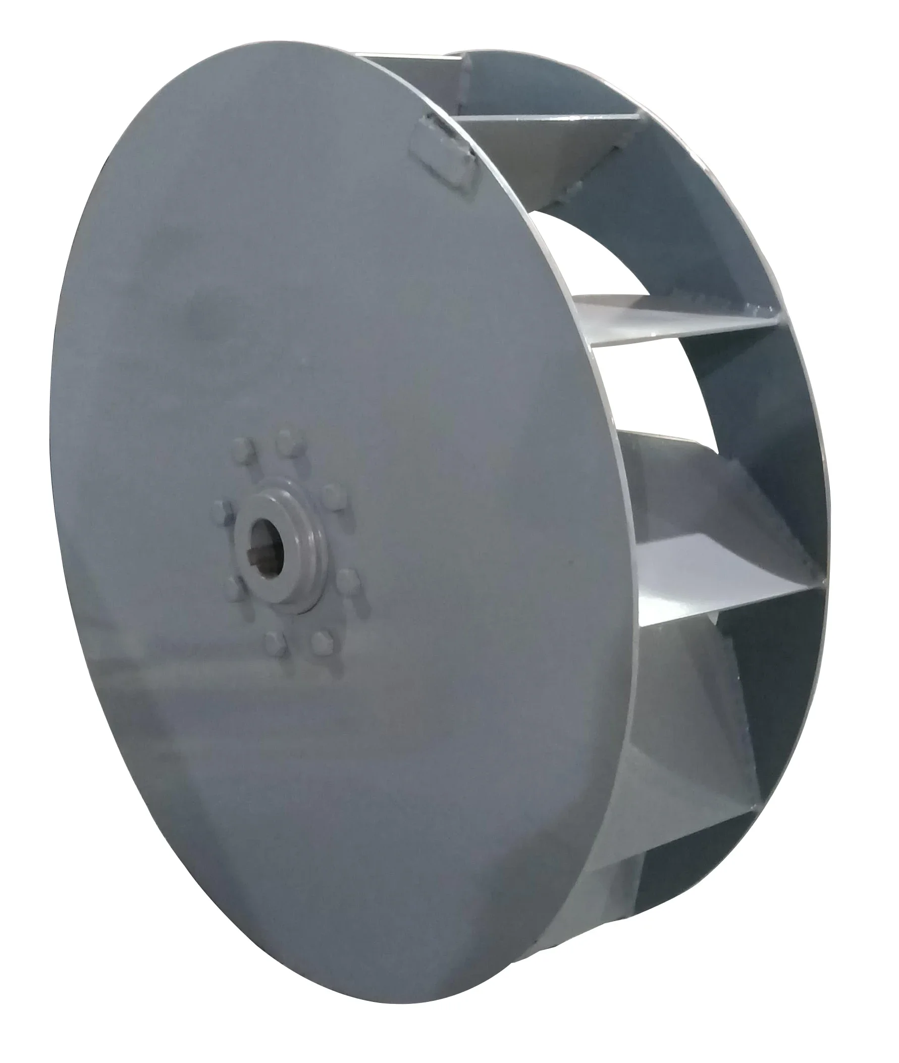 Aluminum Galvanized backward curved centrifugal blower fan impeller