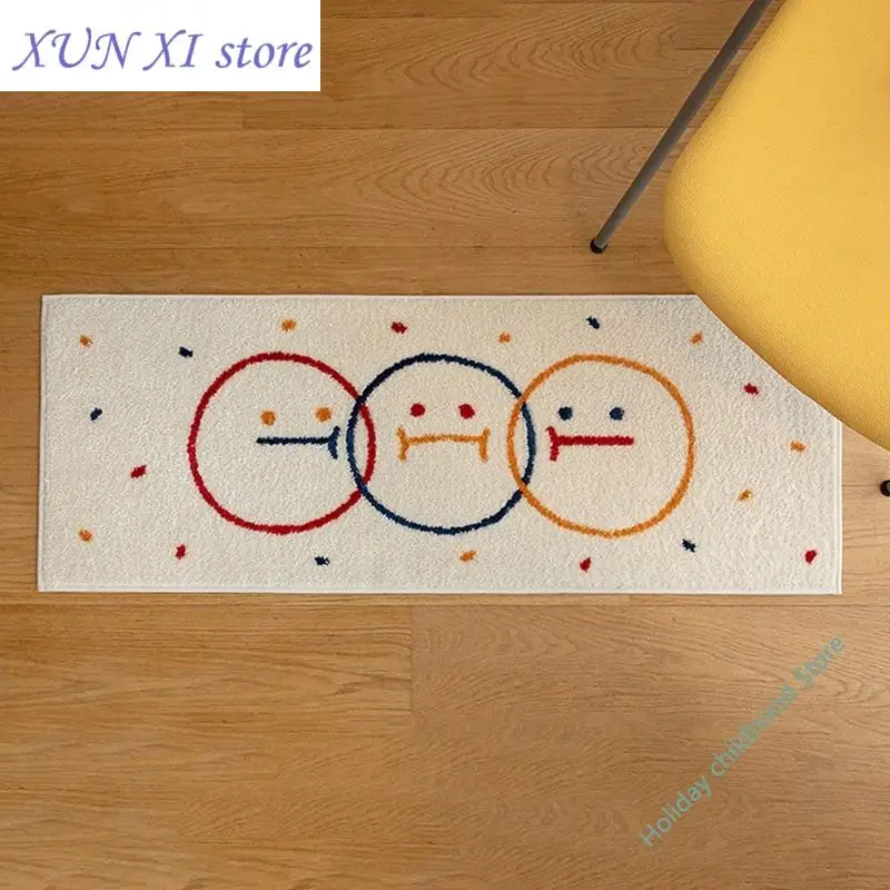 New Japanese Rugs Cute Carpet Rectangle Foot Absorbent Door Mats Decorative Carpet short Floor rug for Living Room Doormat Ent