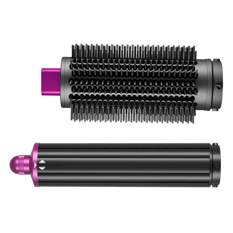 

BAAM-Round Brush & 40MM Long Hair Barrels Attachment For Dyson Airwrap HS01 HS05 HS8 For Straight Wavy Curly