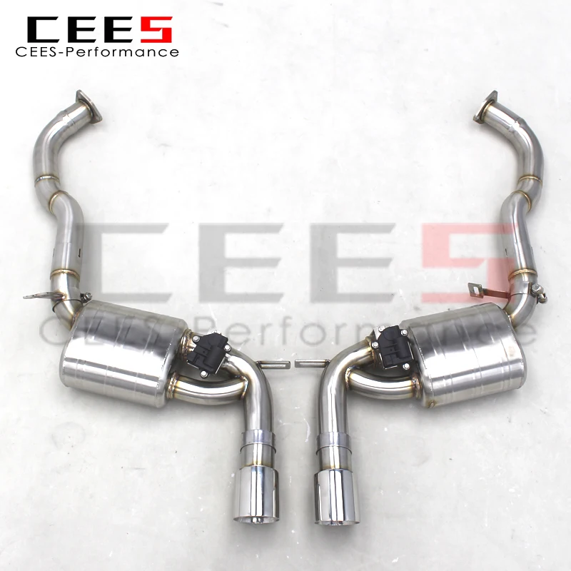 CEES Tuning Auto Parts Racing  304SS Exhaust Catback For Porsche Boxster/Cayman 987/987.2 2.7/2.9/3.4 2008-2012