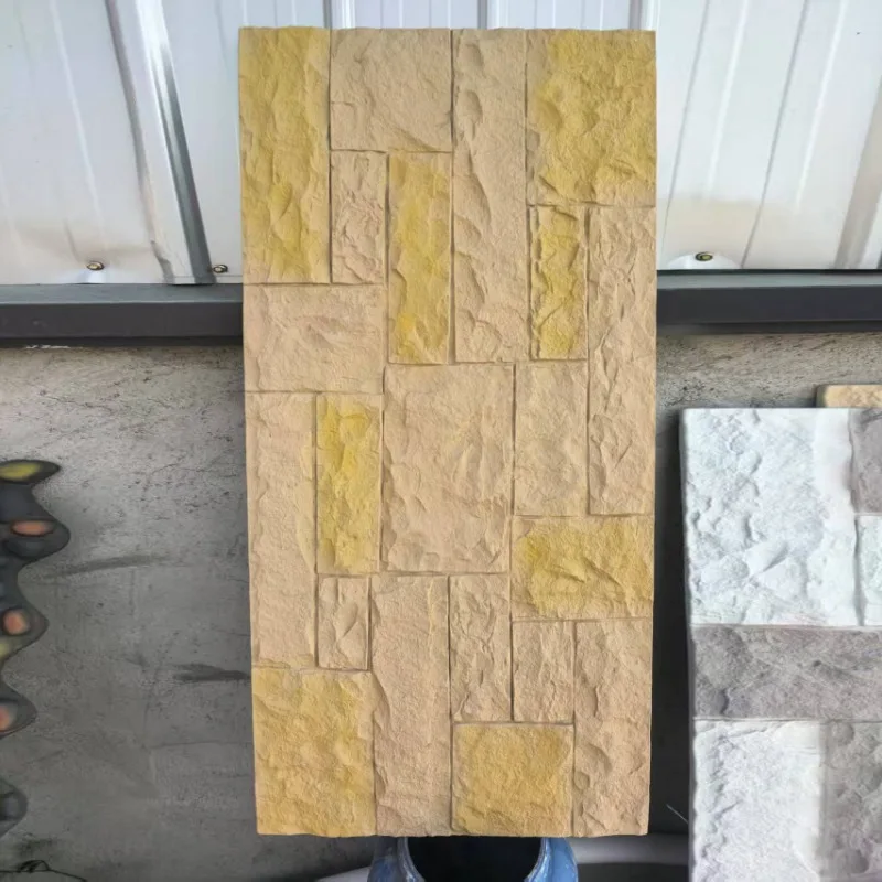 Superior Interior Lightweight Stone Artificial Polyurethane PU Faux Stone Wall Panel Decoration Outdoor Pu Stone