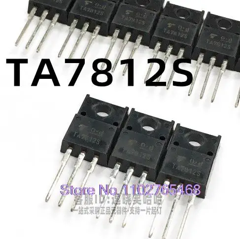 10PCS/LOT   TA7812S TO220F Datasheet - Electronic Component for Professional Use