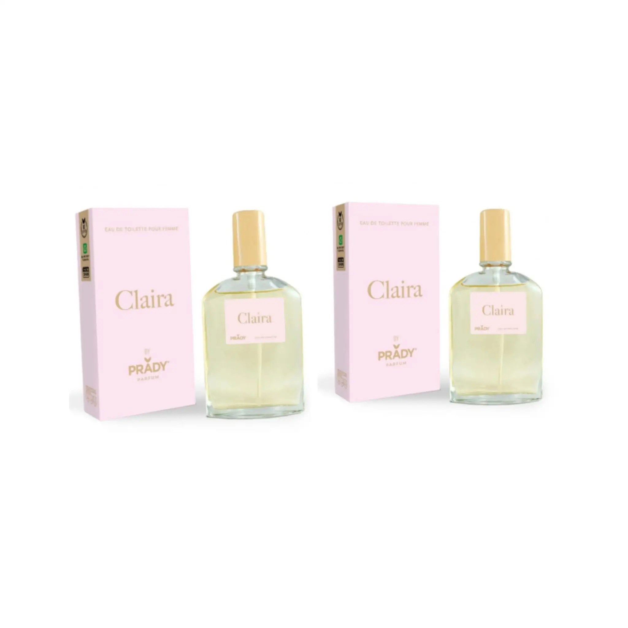 2 UNIDADES 85 ML Prady Eau de toilette 85ml - Claira. Se convertira en tu colonia favotita!🥰