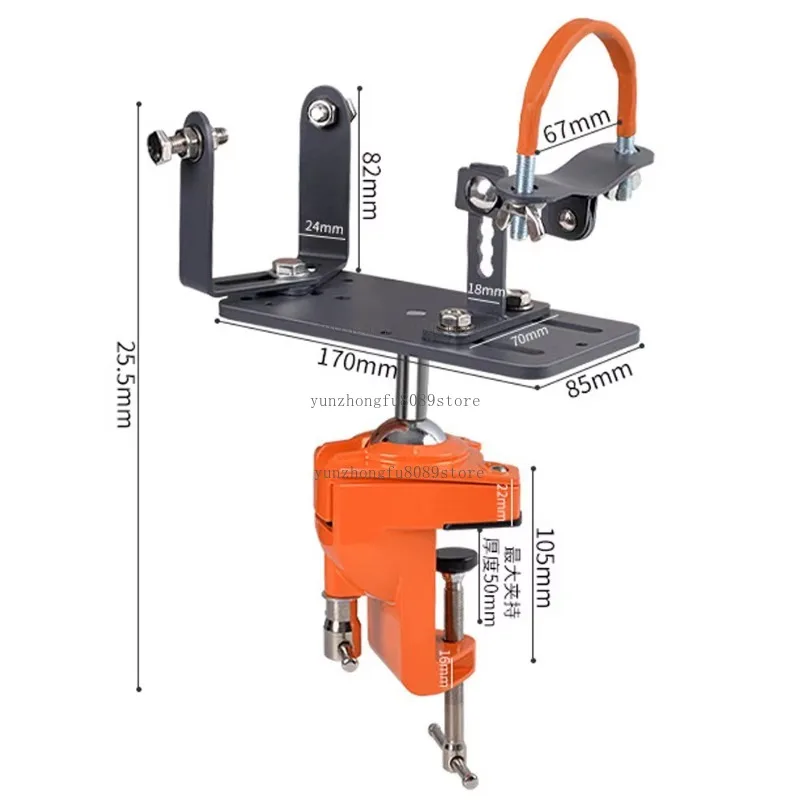Universal Angle Grinder Fixing Stand, Multi-functional Handheld Grinder & Polisher Support Bracket Grinding Tool