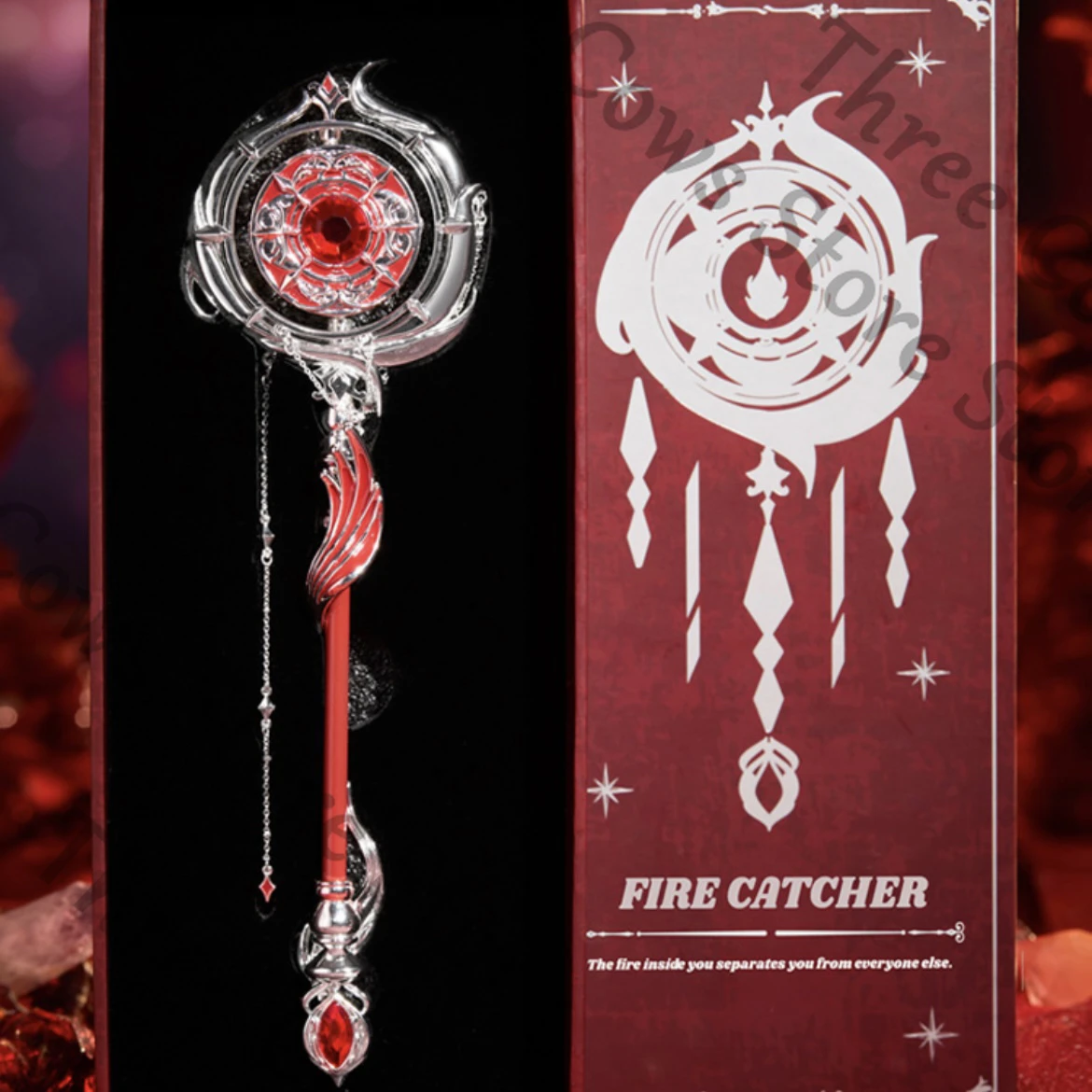 

Anime Love and Deepspace Sylus Cosplay Cartoon Magic Stick Souvenir Wand Staves Medal Accessory Ornament Decorate Mascot Gift