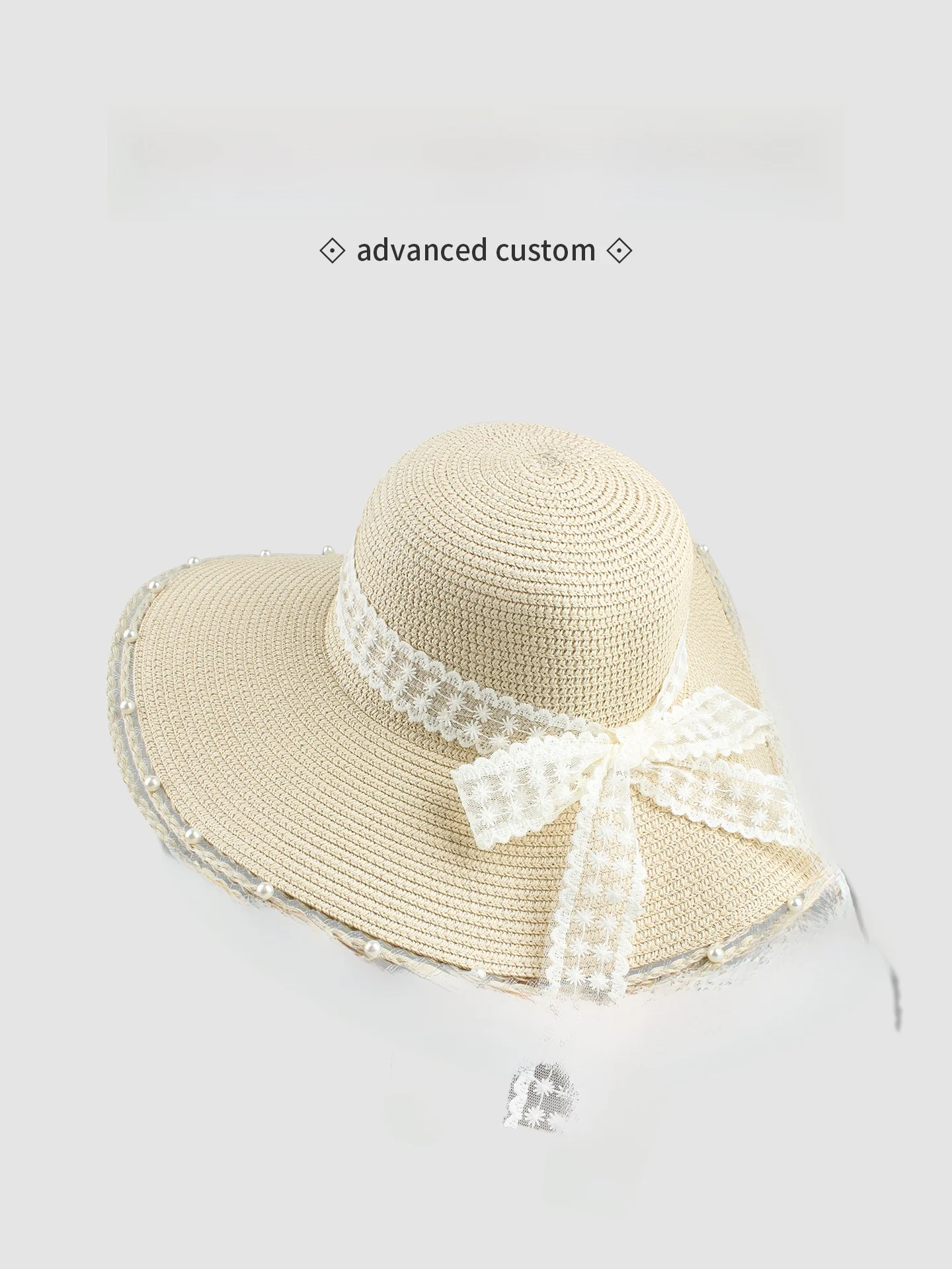 lace-knot-wide-brim-st-hat-women's-summer-beach-vaion-sun-hat-sunscreen-anti-uv-spring-summer-hat