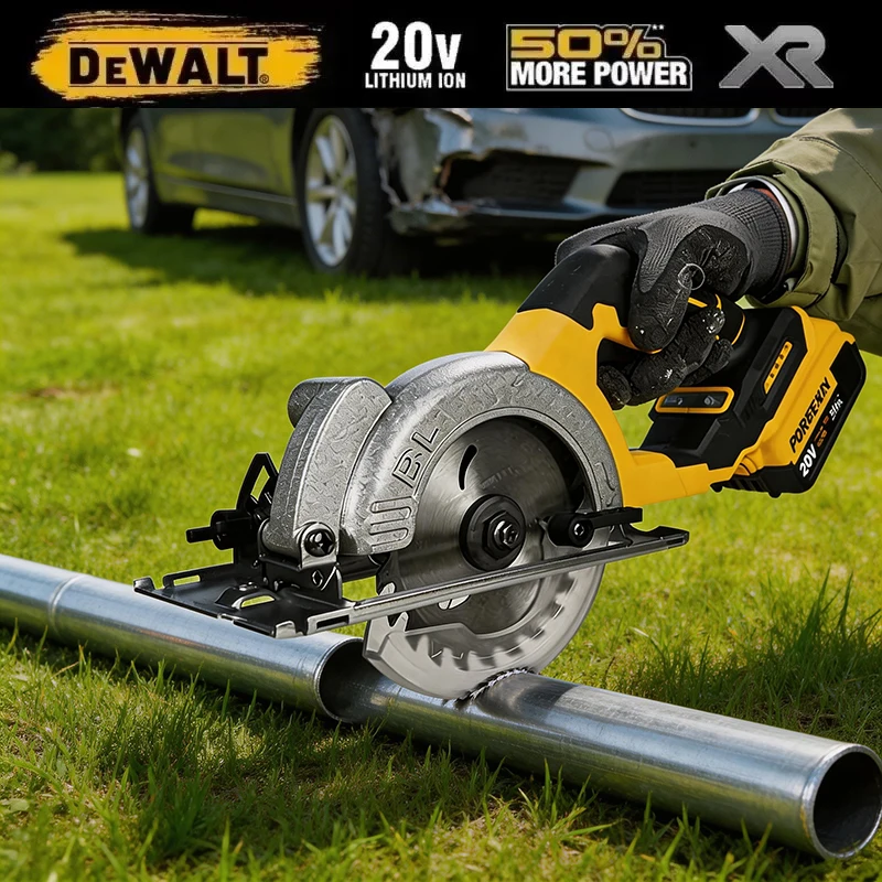 DeWALT 5 Inch Brushless Electric Circular Saw Cordless Handheld Miter Saw Power Tools 20V MAX Battery