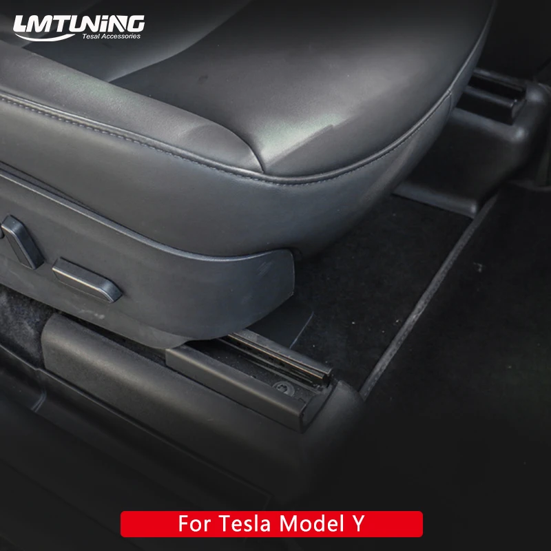 LMTUNING Tesla, Model Y, doorsill, seat, foot, rear corner, Tesla, interior fittings Angle Guard