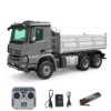 KABOLITE 5702 1/14 2.4Gリモートコントロール電動リフティングダンパーモデル 6x6 RCティッパー車両 2速サウンドライトモーターカーギフト 1