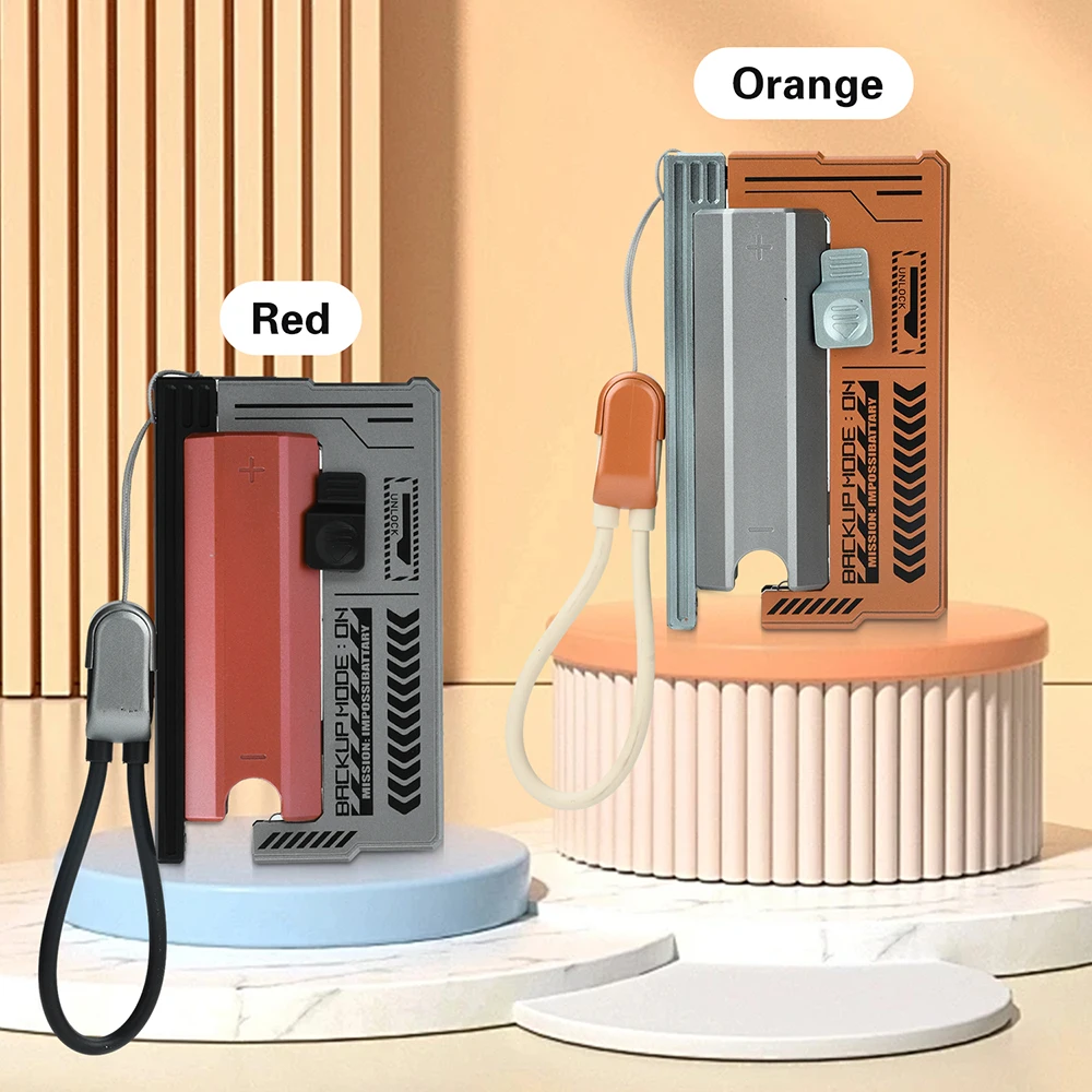 21700 Power Bank-Gehäuse PD 22,5 W, schnelles Aufladen, abnehmbare Powerbank, DIY-Batteriegehäuse, integrierte Kabel-Batteriekasten