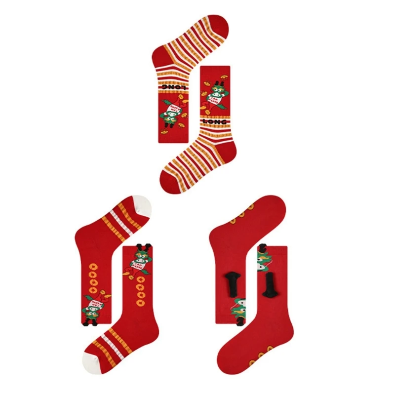 

Funny Novelty Socks Chinese New Year Ankle Socks Casual Socks Booties Socks Calf Socks Middle Tube Socks Gifts Box