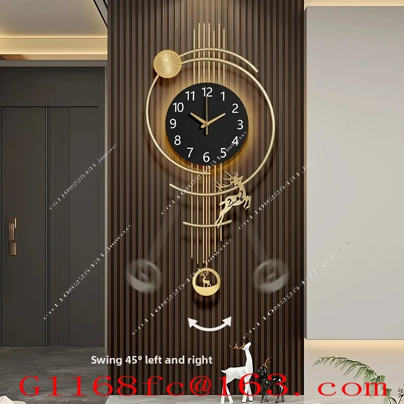 Clock, Wall Clock, Living Room, Modern Creativity, Home Dining Table, Simple and Elegant, Personalized Decoration Clock